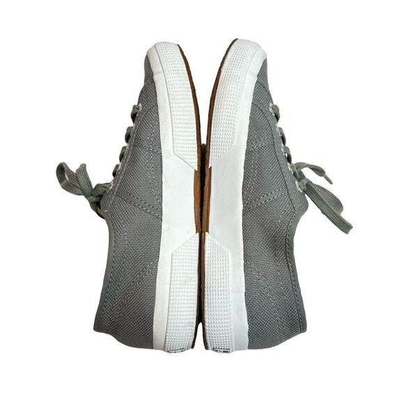Superga gray classic canvas low top sneakers size 7 - Picture 13 of 16